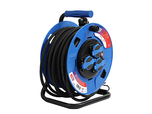 Extensión con Enrollador de Cable Eléctrico IP55 3.000W H07RN-F 3x1.5mm 25 Metros TAYG