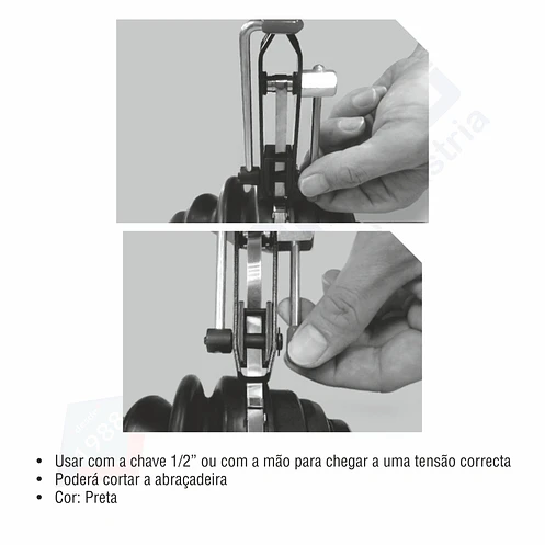 Alicate para abrazaderas de fuelles con corte - TOPTUL 3