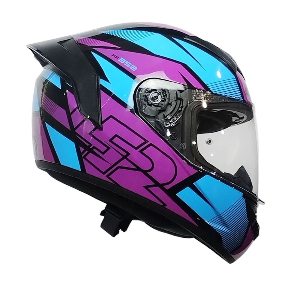 CASCO LS2 FF352 EVO AXTRO NEGRO AZUL MORADO BRILLANTE