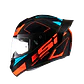 CASCO INTEGRAL LS2 FF352 EVO CYPRESS NEGRO NARANJA MATTE - Miniatura 1