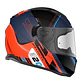 Casco Integral Ls2 Ff320 Stream Evo Sche azul naranjo - Miniatura 2