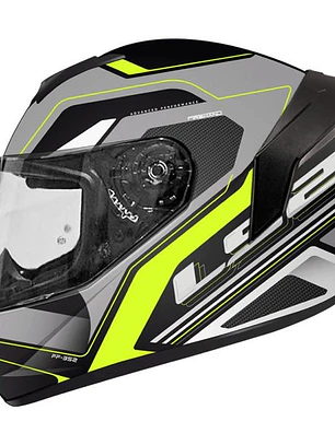 CASCO LS2 FF352 EVO DYNAMIC NEGRO AMARILLO MATE