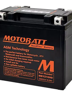 Batería MotoBatt MBYZ16 HD