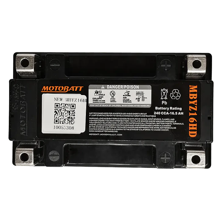 Batería MotoBatt MBYZ16 HD 3