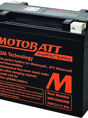 Batería MotoBatt MBTX20UHD