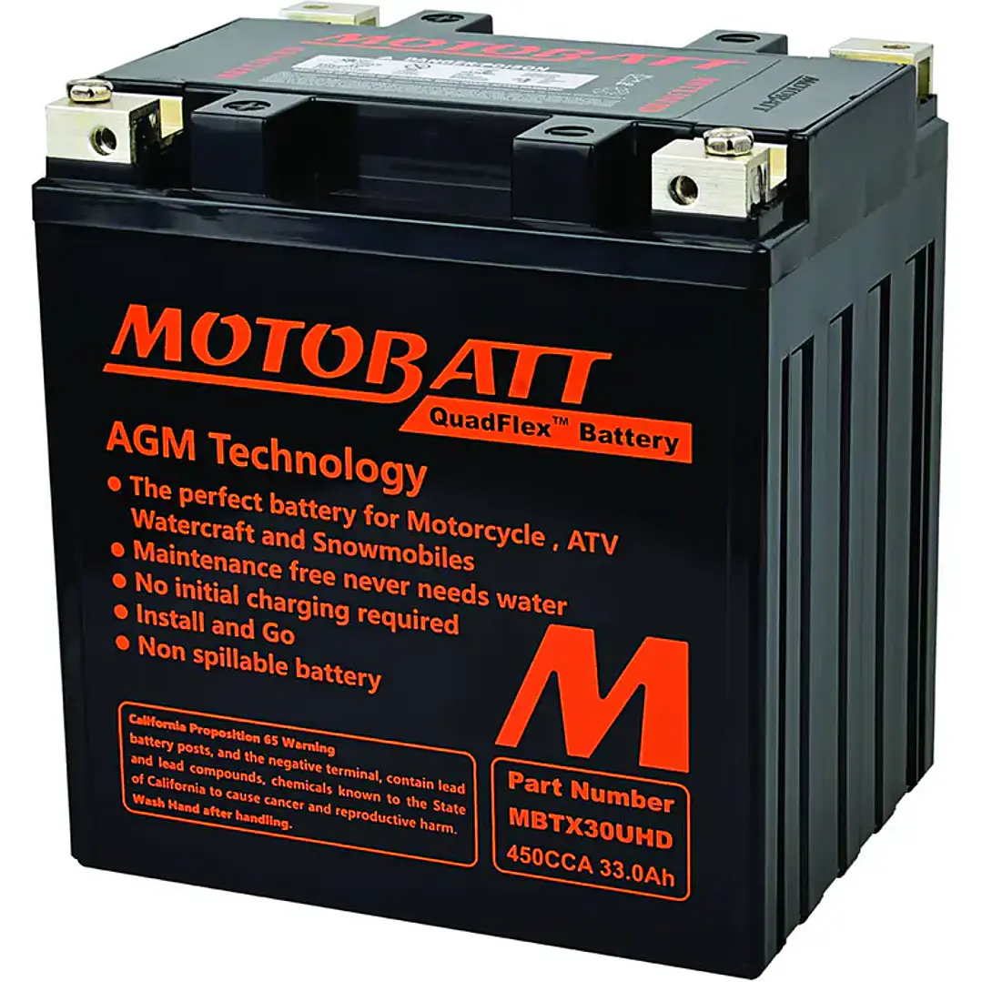 Batería MotoBatt MBTX30U HD 1
