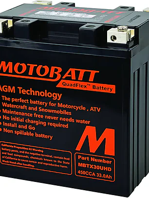 Batería MotoBatt MBTX30U HD