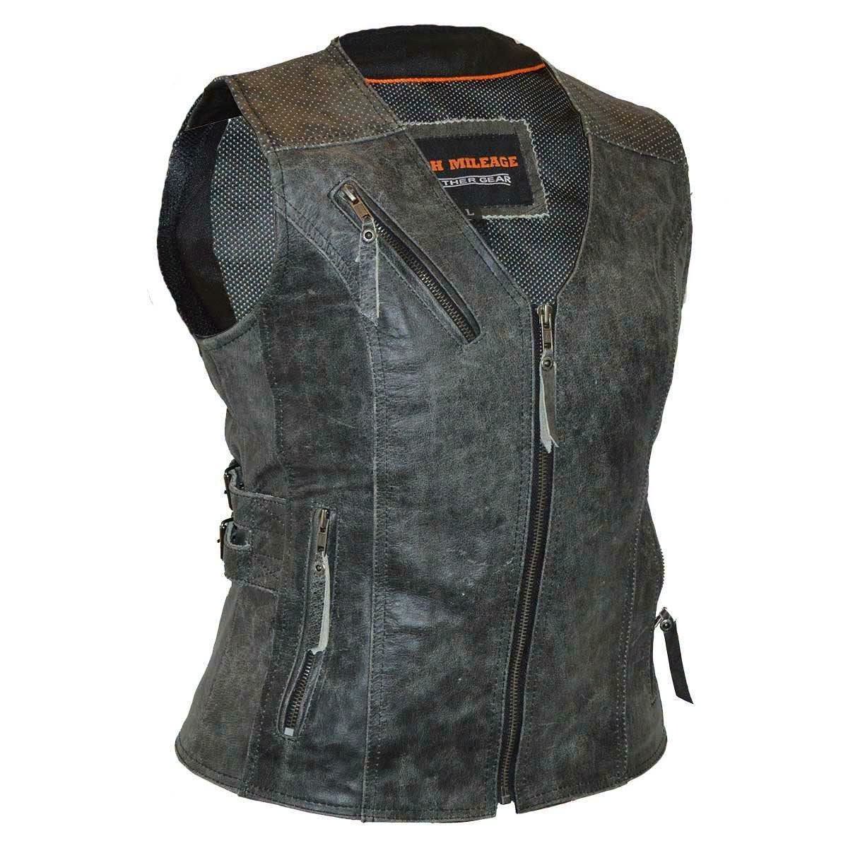 Chaleco Distressed Gray HML1037DG Mujer