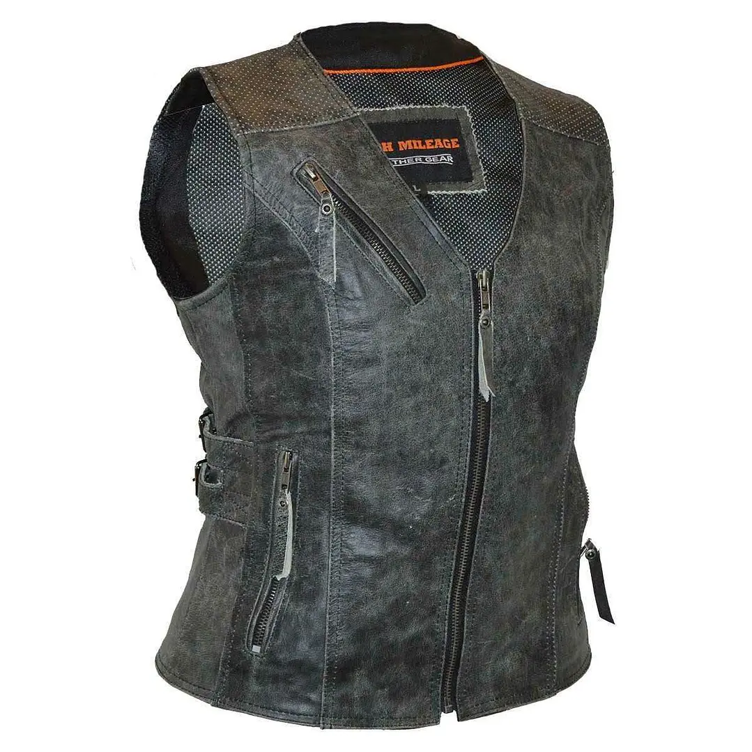 Chaleco Distressed Gray HML1037DG Mujer 1
