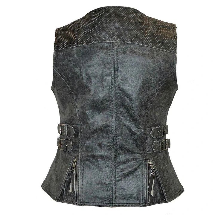 Chaleco Distressed Gray HML1037DG Mujer 2