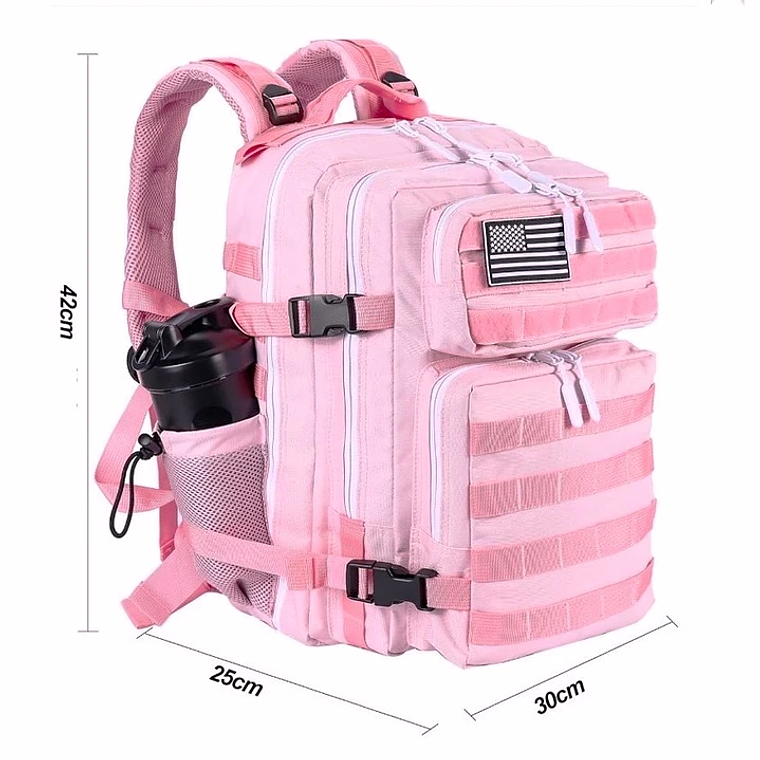 Mochila 35 Litros Táctica Rosa 2