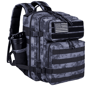 Mochila Táctica 35 Litros Gris