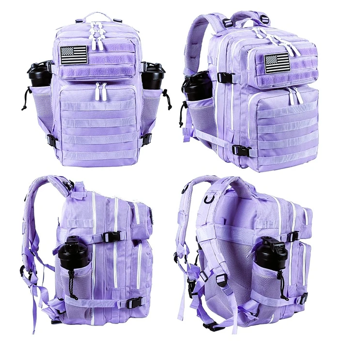 Mochila 35 Litros Táctica Lila 1