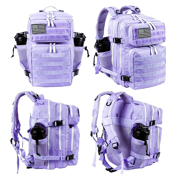 Mochila 35 Litros Táctica Lila 1