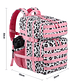 Mochila 45 Litros Animal Print Rosa - Miniatura 1