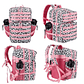 Mochila 45 Litros Animal Print Rosa - Miniatura 2