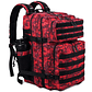 Mochila 45 Litros Táctica Rojo Camo - Miniatura 2