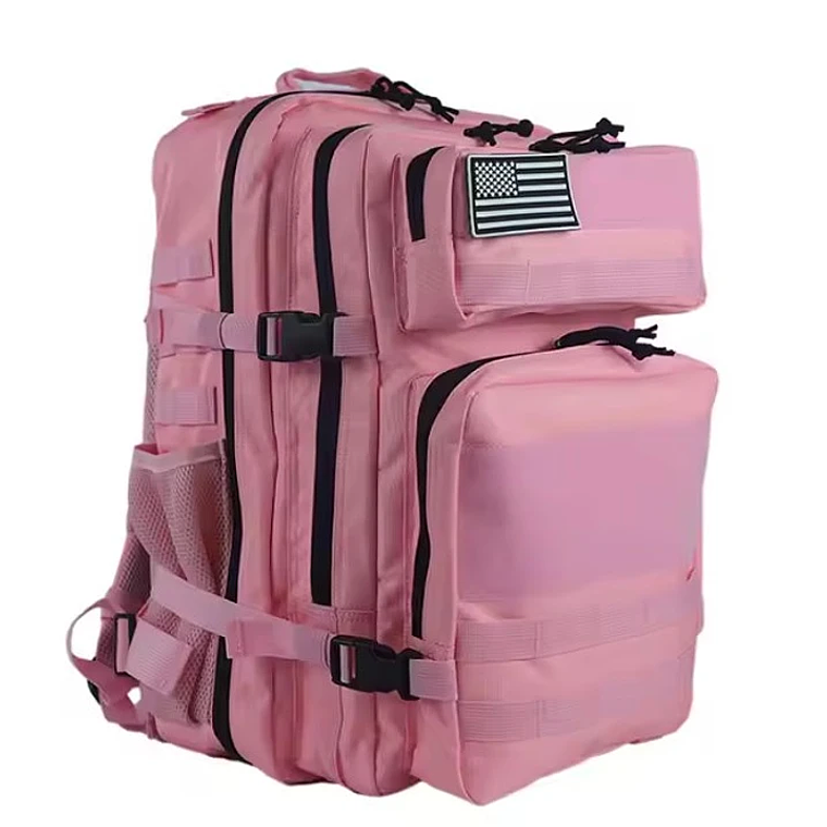 Mochila Tactica 45 Litros Rosa 1