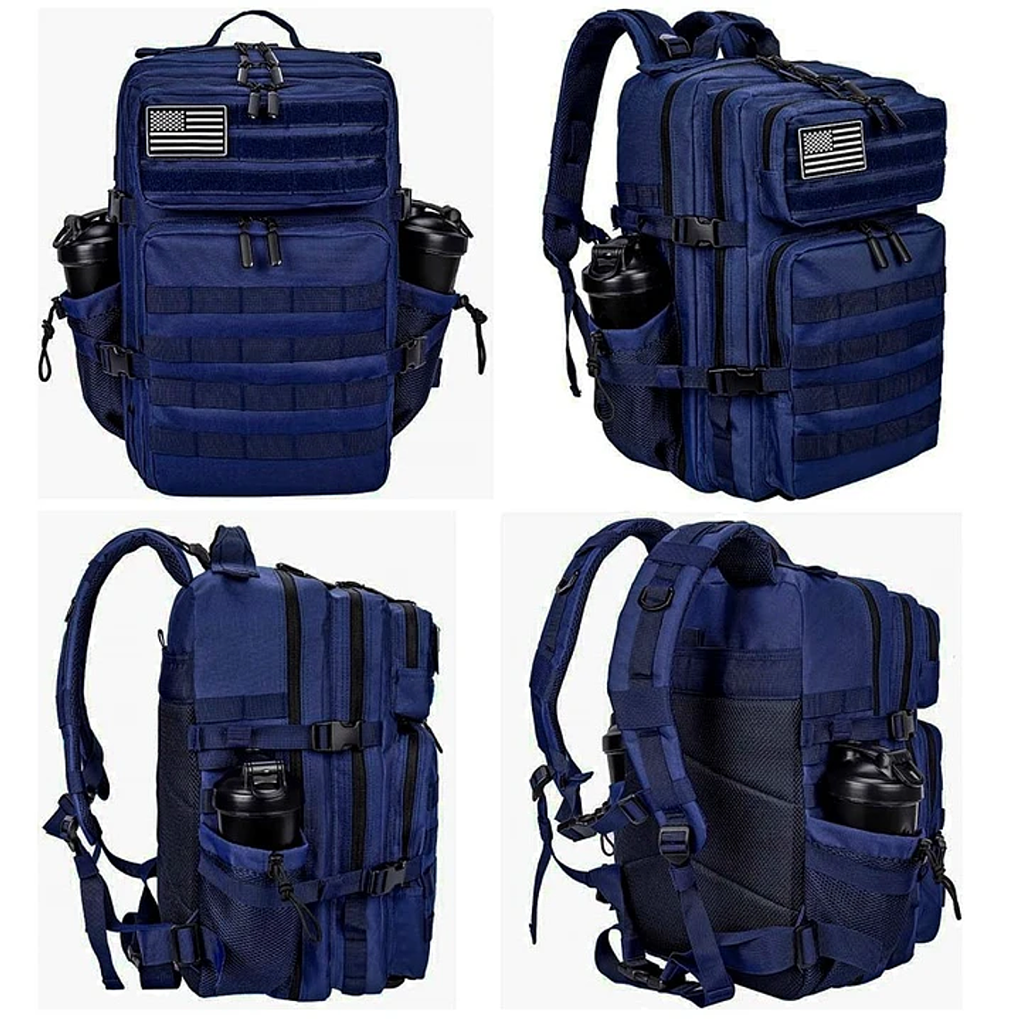 Mochila Táctica 45 Litros Azul Marino 1