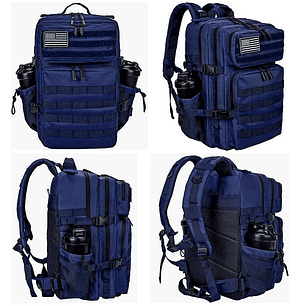 Mochila Táctica 45 Litros Azul Marino