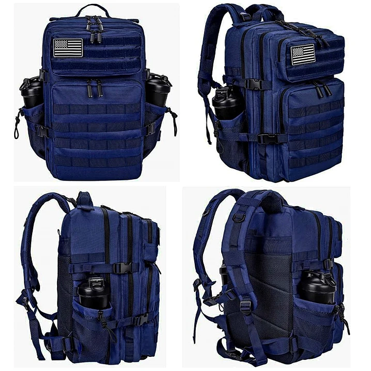 Mochila Táctica 45 Litros Azul Marino 1
