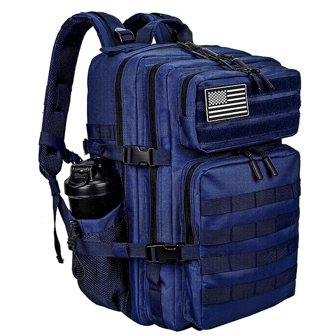 Mochila Táctica 45 Litros Azul Marino 2