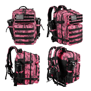 Mochila Táctica 35 Litros Fucsia