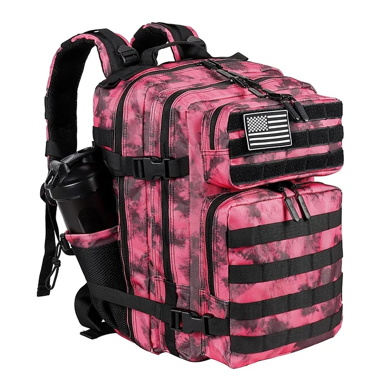 Mochila Táctica 35 Litros Fucsia 3