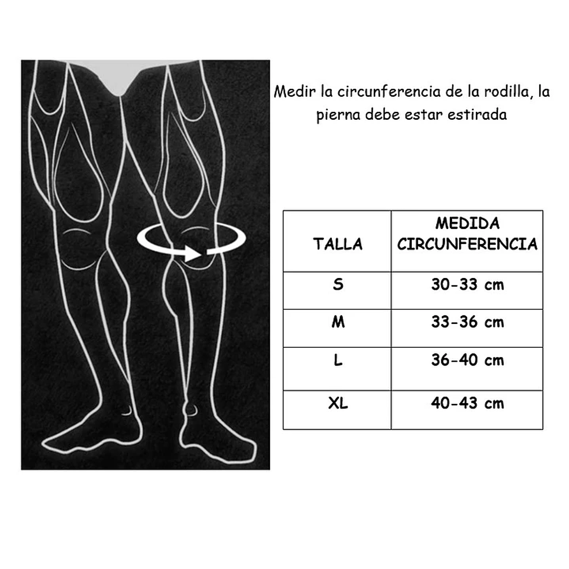 Rodilleras Levantamientos Powerlifting De Neopreno 7mm 2