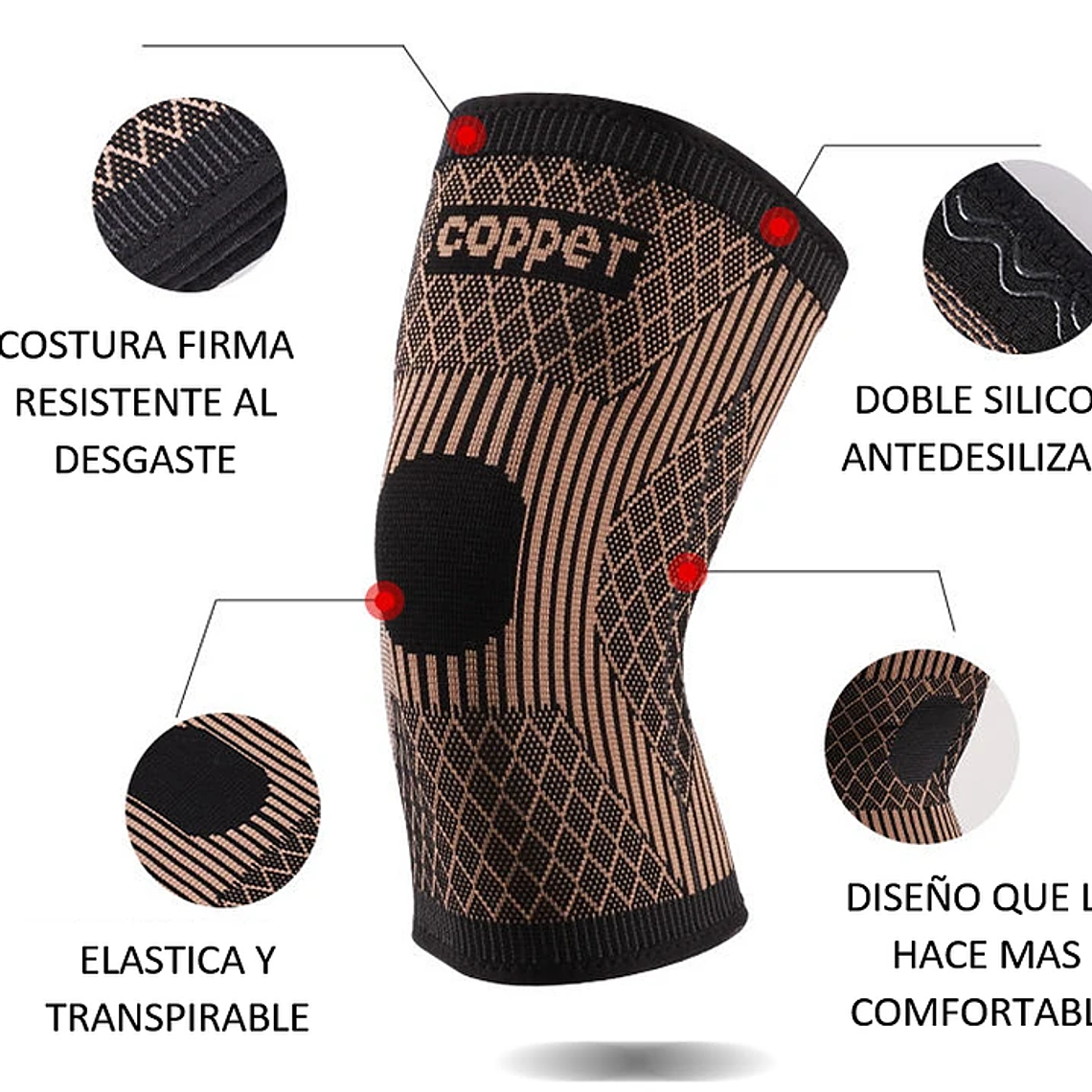 Rodilleras Deportivas De Compresión 5