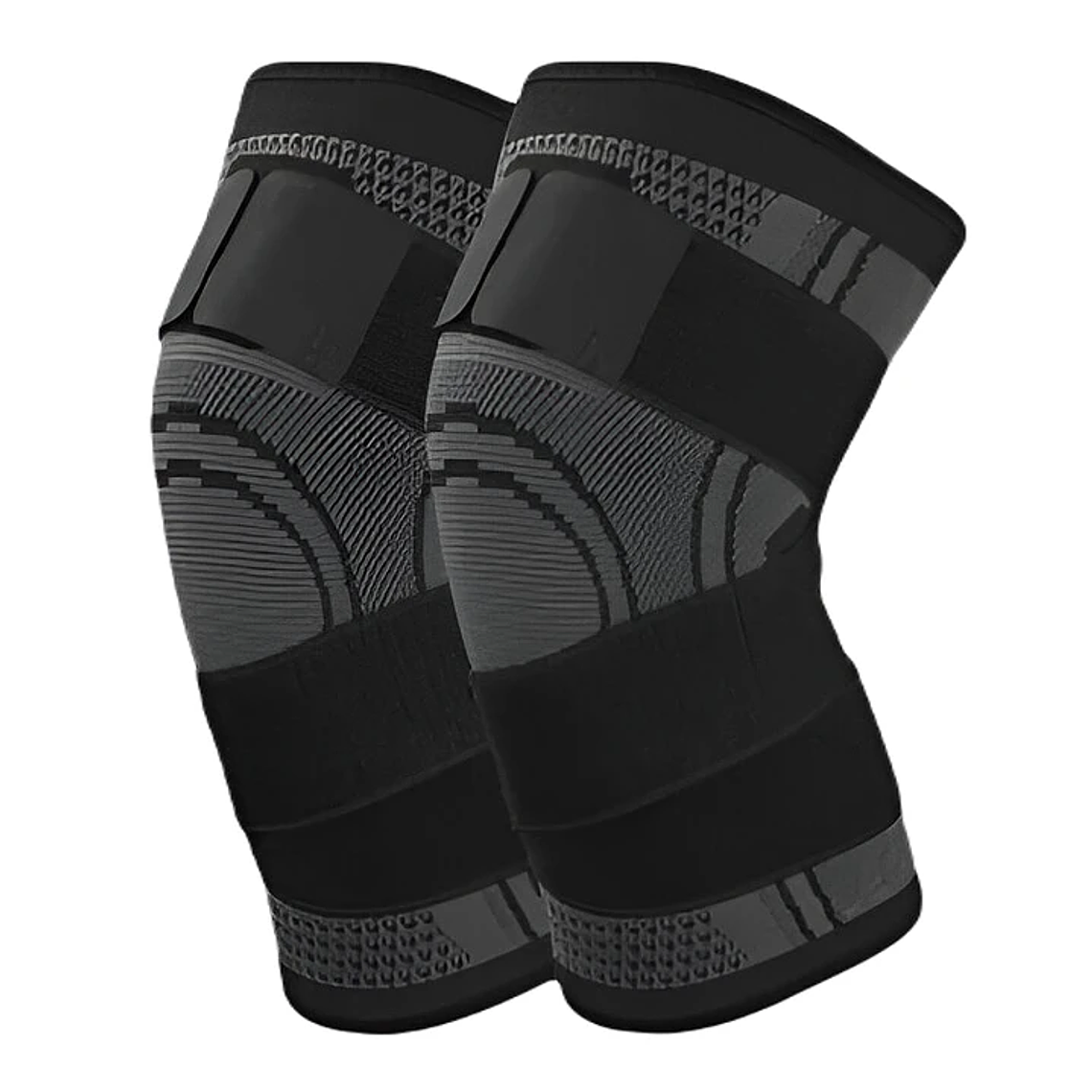 Rodilleras Deportivas Compresion Con Correas Ajustables 1