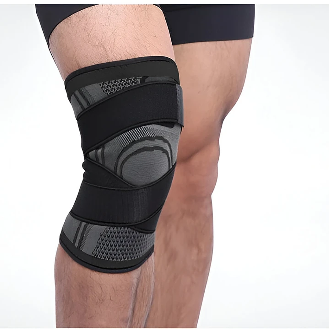 Rodilleras Deportivas Compresion Con Correas Ajustables 3