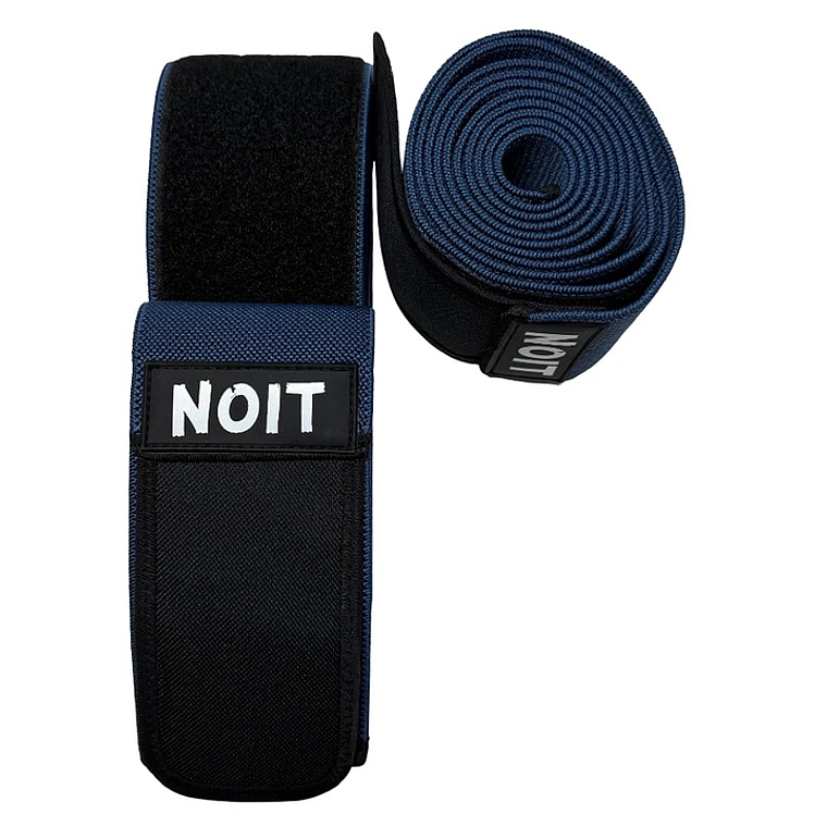 Rodilleras Deportivas De Compresión Para Levantamientos y Powerlifting Azul 4