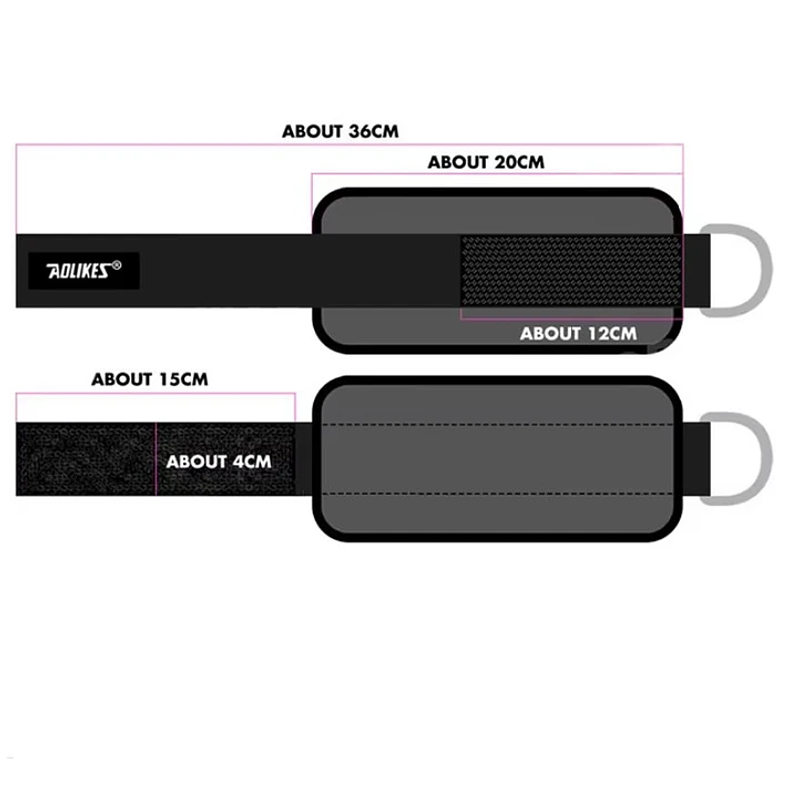 Tobilleras Para Maquina de Polea 4