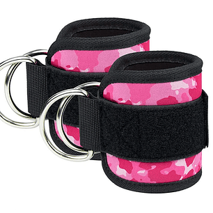 Tobilleras Para Polea Acolchada Ejercicios Maquina Polea