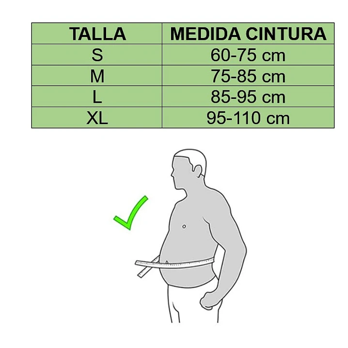 Cinturón Para Levantar Pesas Soporte Lumbar Cuero 3