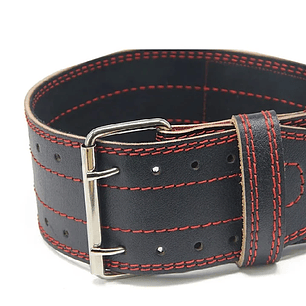 Cinturón Para Levantar Pesas Soporte Lumbar Cuero