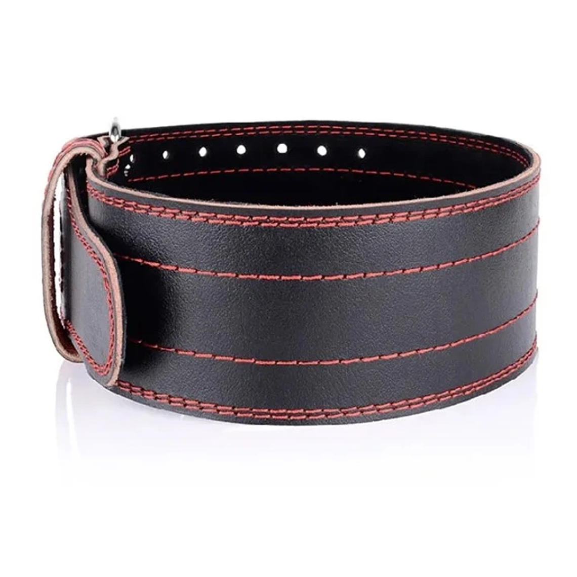 Cinturón Para Levantar Pesas Soporte Lumbar Cuero 2