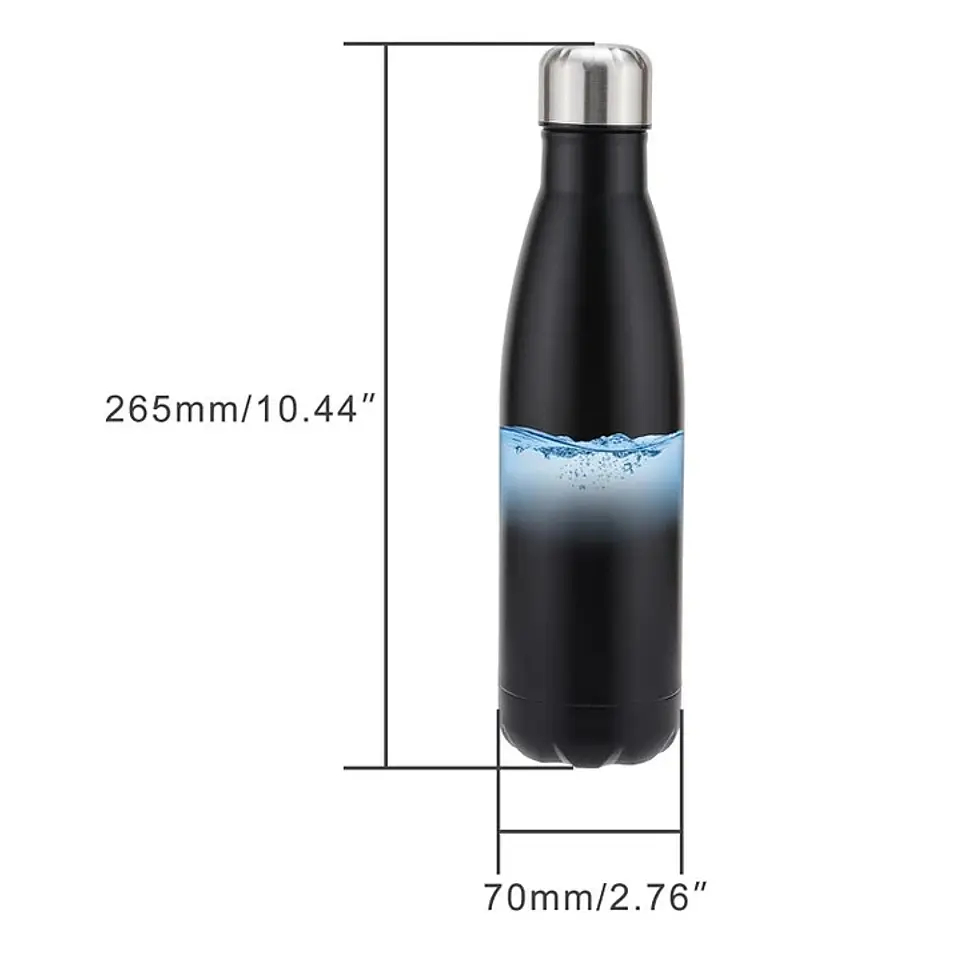 Botella Agua Termica Acero Inoxidable 500ml Gimnasio Outdoor 4