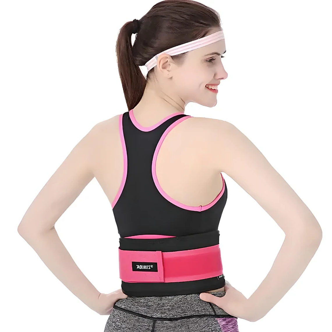 Cinturon Para Levantamiento Pesas Crossfit 4