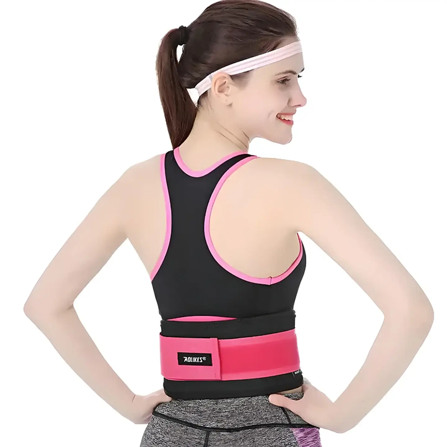 Cinturon Para Levantamiento Pesas Crossfit 4