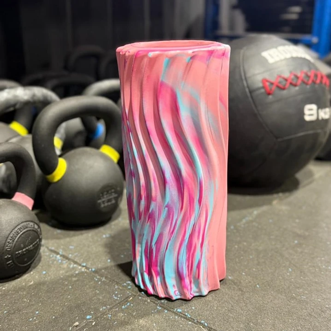 Rolo Para Masaje Foam Roller Recuperación Muscular Reforzado soporta hasta 270kg 3