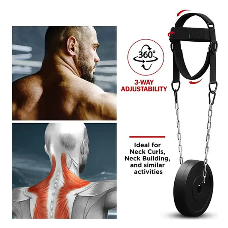 Arnes Para Entrenamiento De Cuello Boxeo MMA Gym 3