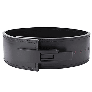 Cinturón Palanca Levantamientos Powerlifting Cuero 10mm