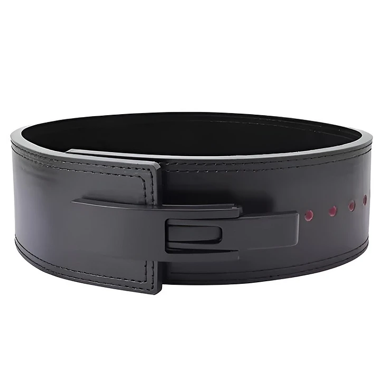 Cinturón Palanca Levantamientos Powerlifting Cuero 10mm 1