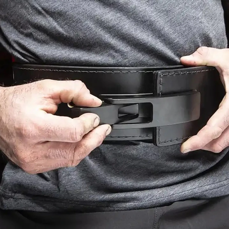 Cinturón Palanca Levantamientos Powerlifting Cuero 10mm 6