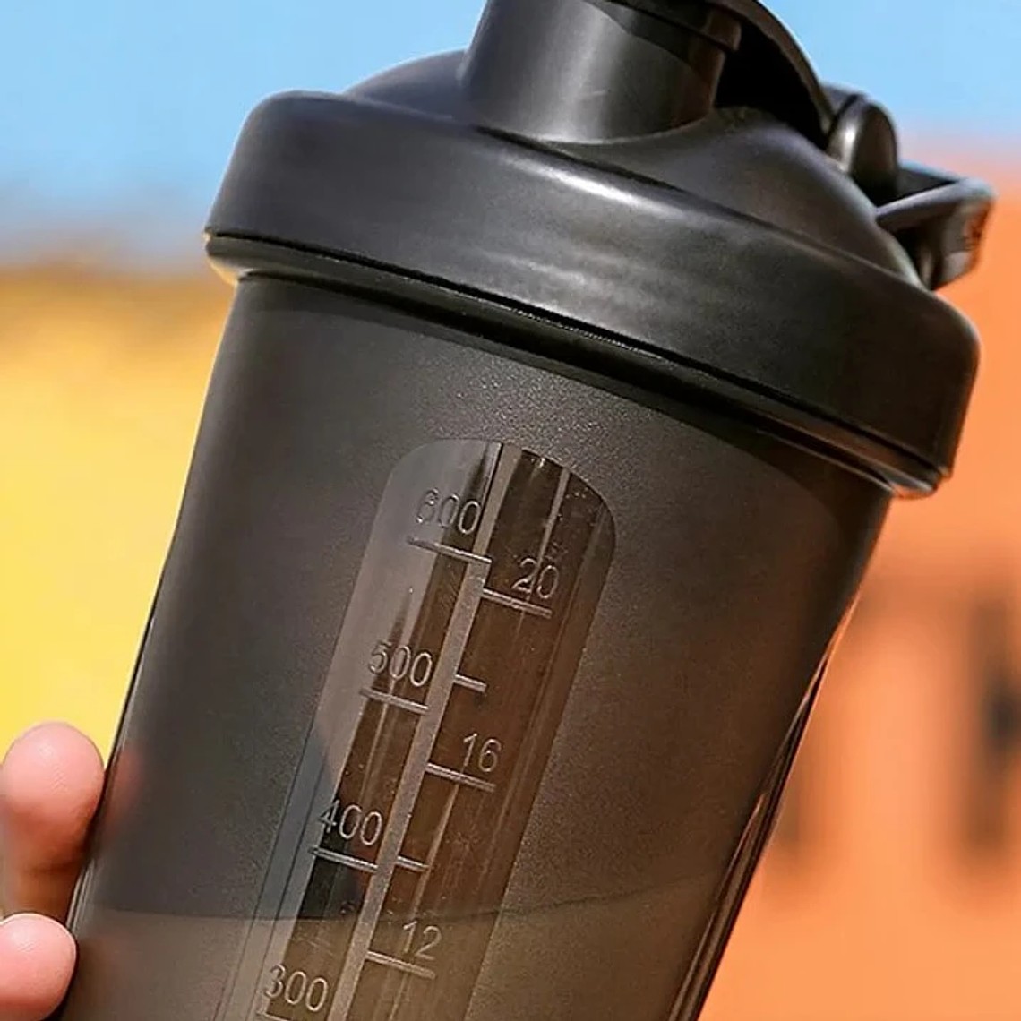 Shaker Botella Mezclador Batidos Proteina Suplementos 600ml 5