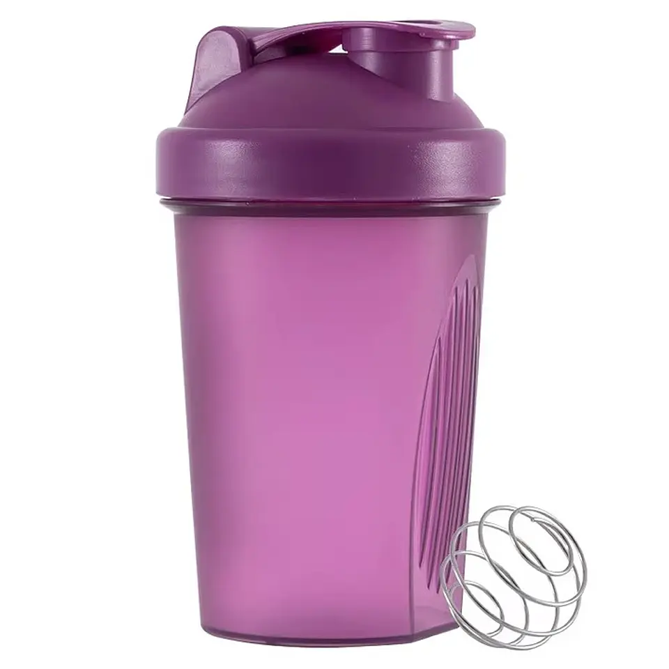 Shaker Vaso Mezclador De Proteina Botella Gym 400ml 5