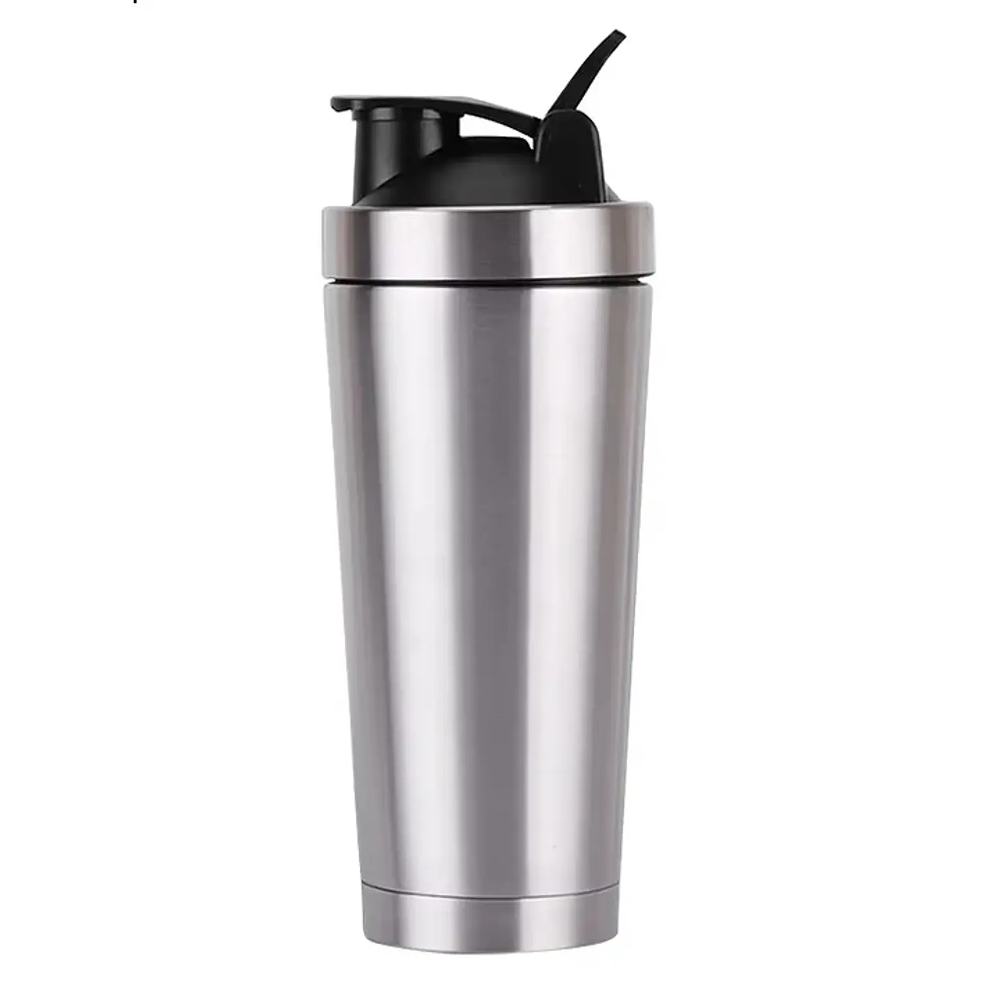 Shaker Mezclador Batidos De Proteina Acero Inoxidable 750ml 1