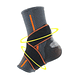 Tobilleras Deportivas De Compresion Ajustable El Par - Miniatura 2